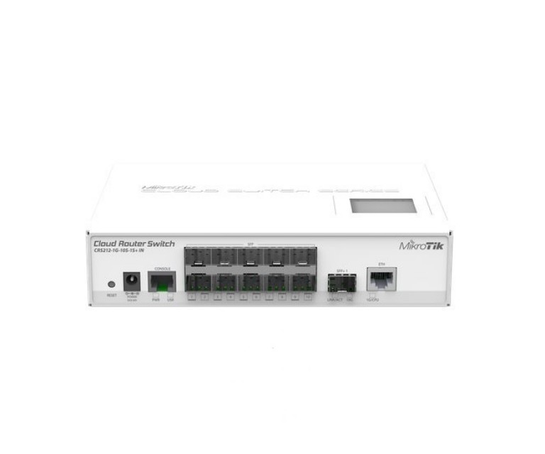 Коммутатор MikroTik CRS212-1G-10S-1S+IN