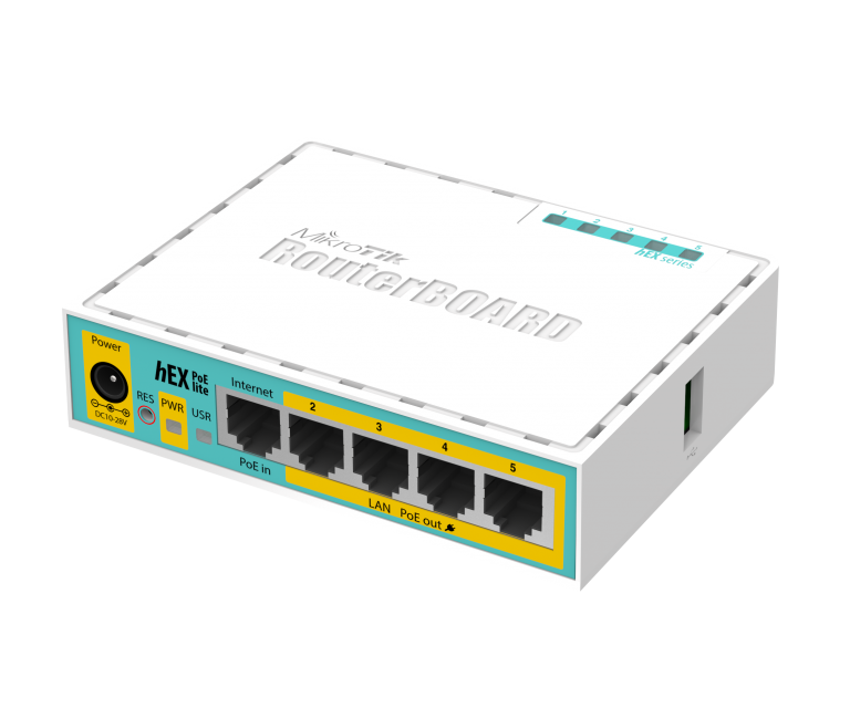 Маршрутизатор MikroTik hEX PoE Lite