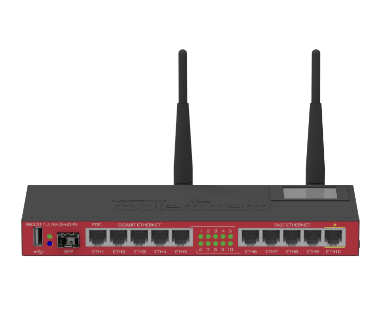 Маршрутизатор MikroTik RB2011UiAS-2HnD-IN