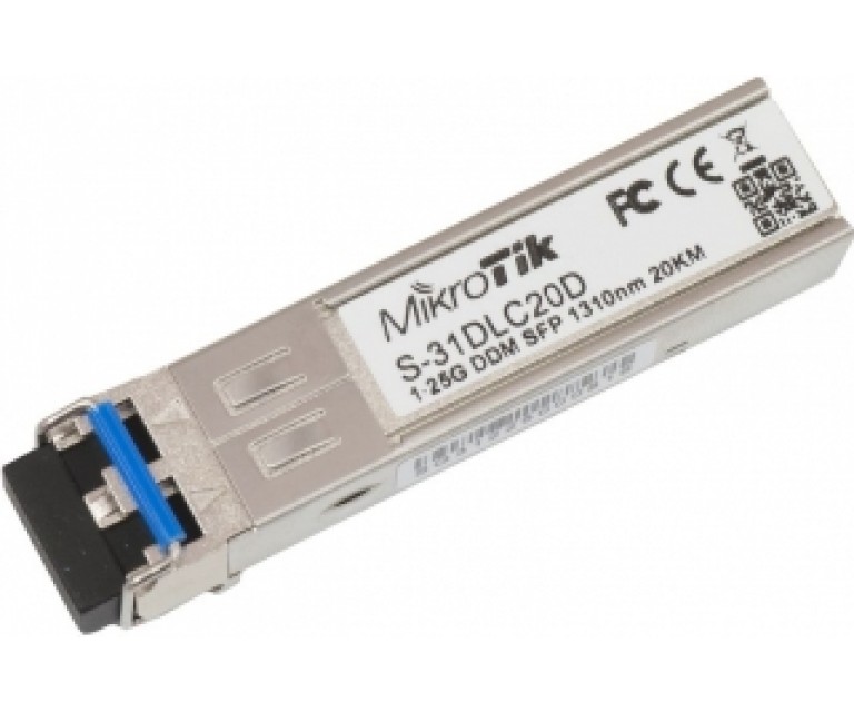 Оптический SFP трансивер MikroTik S-31DLC20D