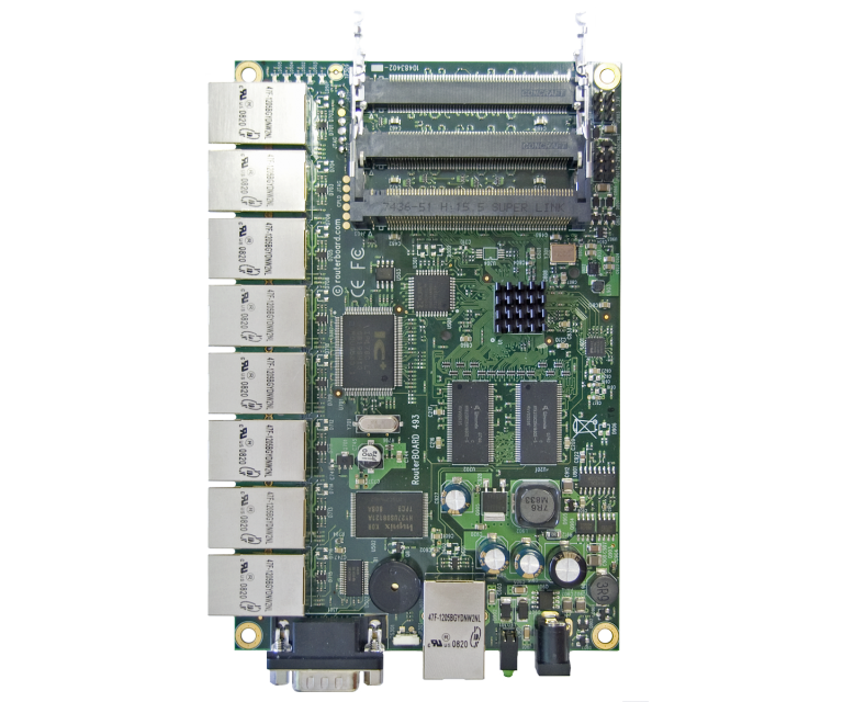 Плата MikroTik RB493