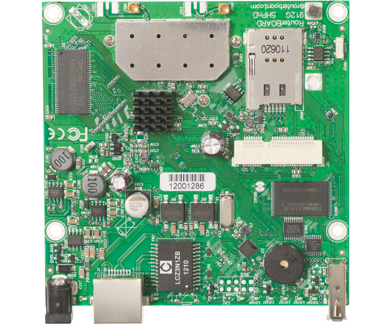 Плата MikroTik RB912UAG-5HPnD