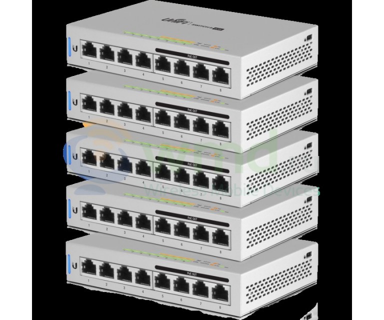 Коммутатор UBNT UniFi Switch 8 60W 5-PACK