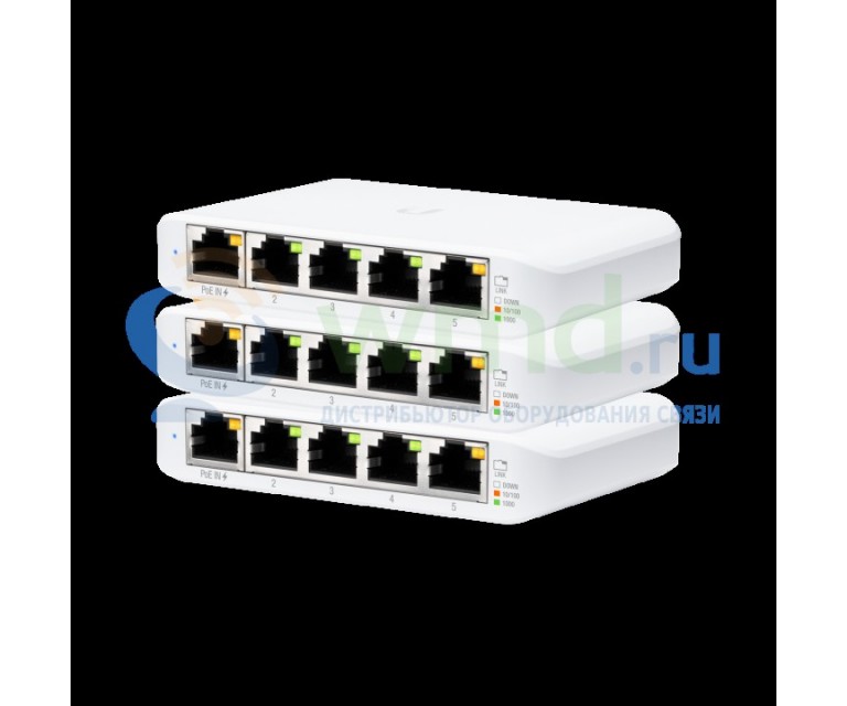 Коммутатор Ubiquiti UniFi USW-Flex-Mini 3-PACK