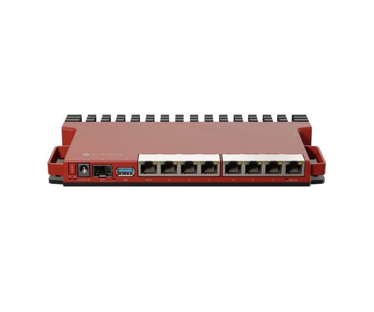 Роутер MikroTik L009 Rack, L009UiGS-RM, 8x RJ45 1000Mb/s, 1x 2.5Gb/s SFP