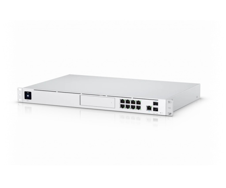 Console Ubiquiti UDM-PRO, UniFi Dream Machine, 8x RJ45 1000Mb/s, 1x SFP+, 1x RJ45 1000Mb/s WAN, 1x SFP+ WAN, HDD slot