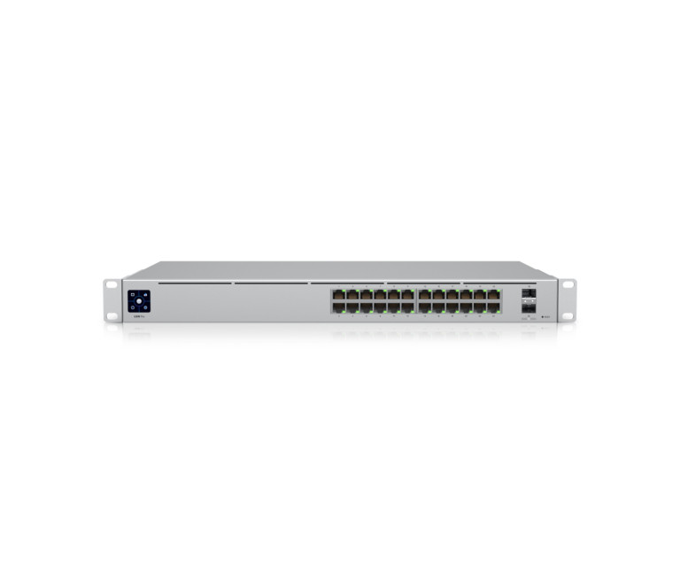 Коммутатор Ubiquiti USW-PRO-24, UniFi GEN2, 24x RJ45 1000Mb/s, 2x SFP+