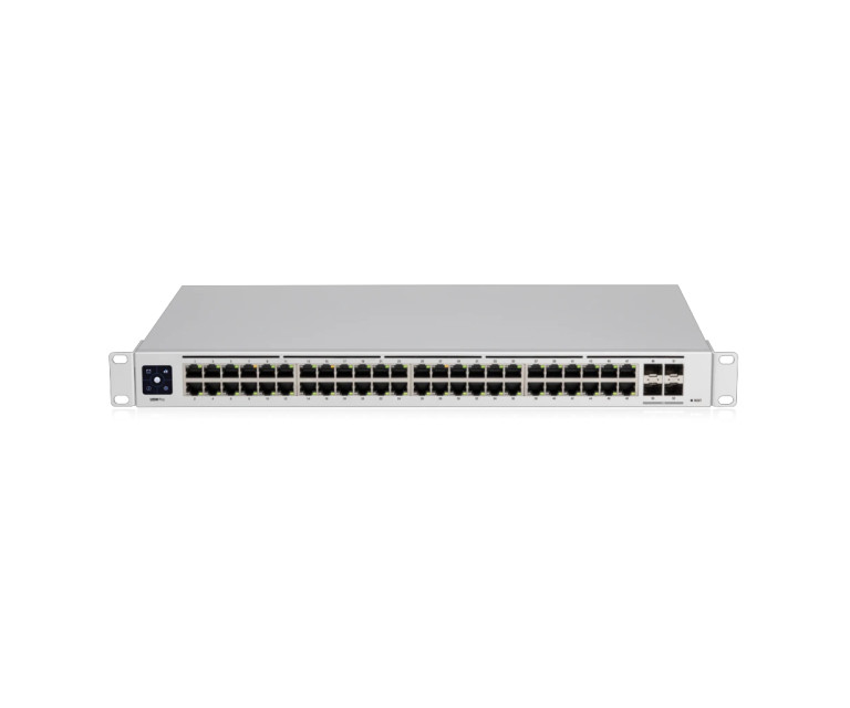 Коммутатор Ubiquiti USW-PRO-48, UniFi GEN2, 48x RJ45 1000Mb/s, 4x SFP+
